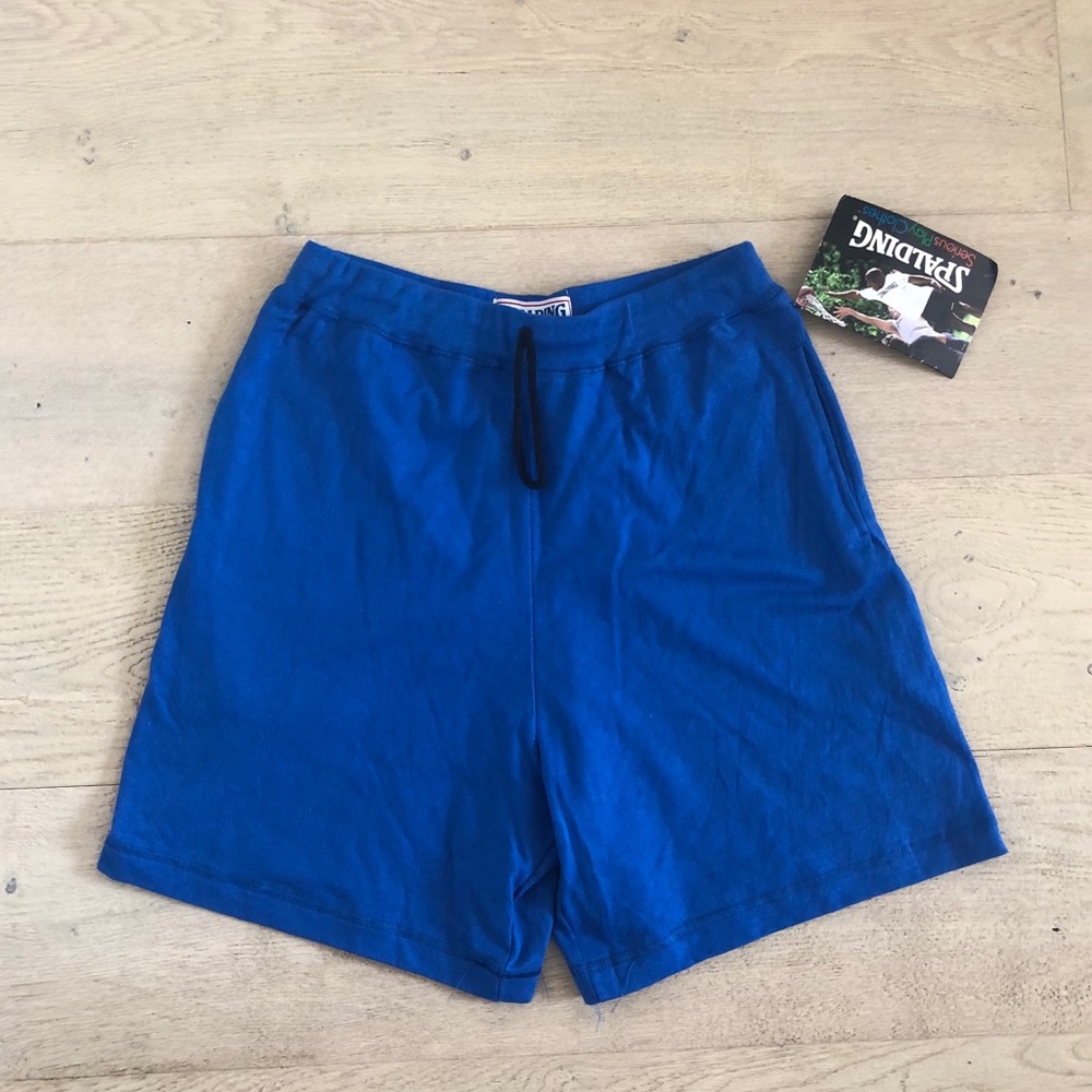 BLUE ATHLETIC SHORTS